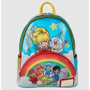 Loungefly Exclusive Rainbow Brite Twink The Color Kids‎ Light Up Mini Backpack